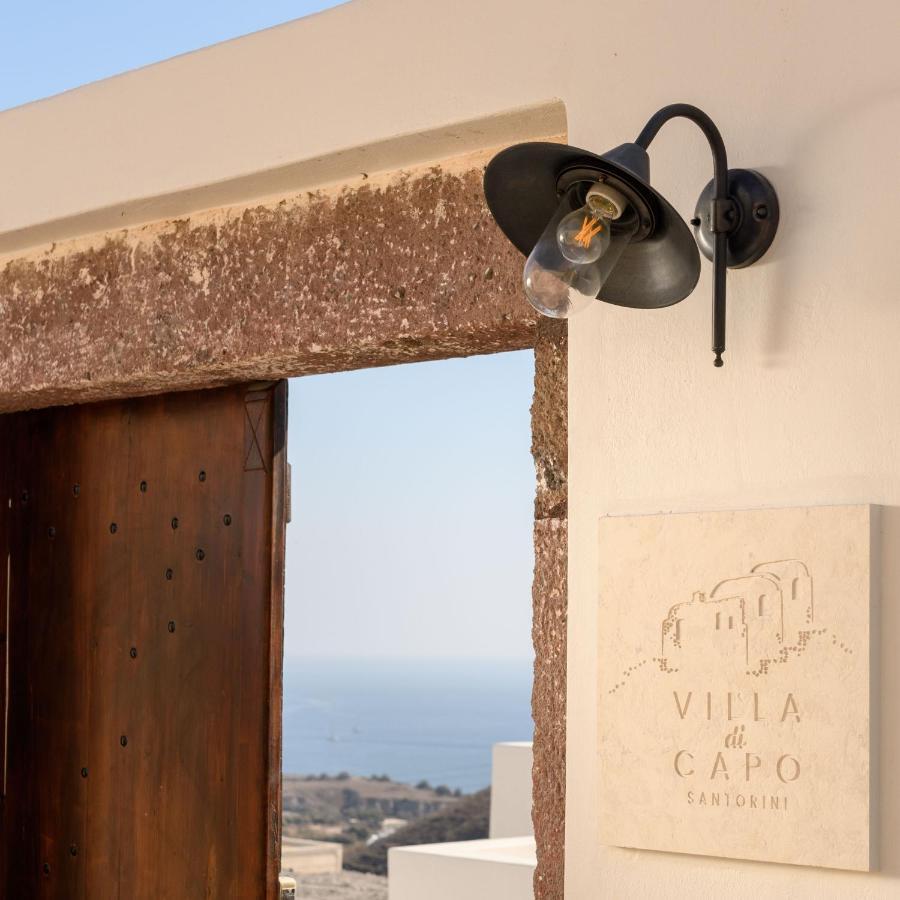 Villa Di Capo - Santorini Old Winery Luxury Villas Akrotiri  Exterior photo