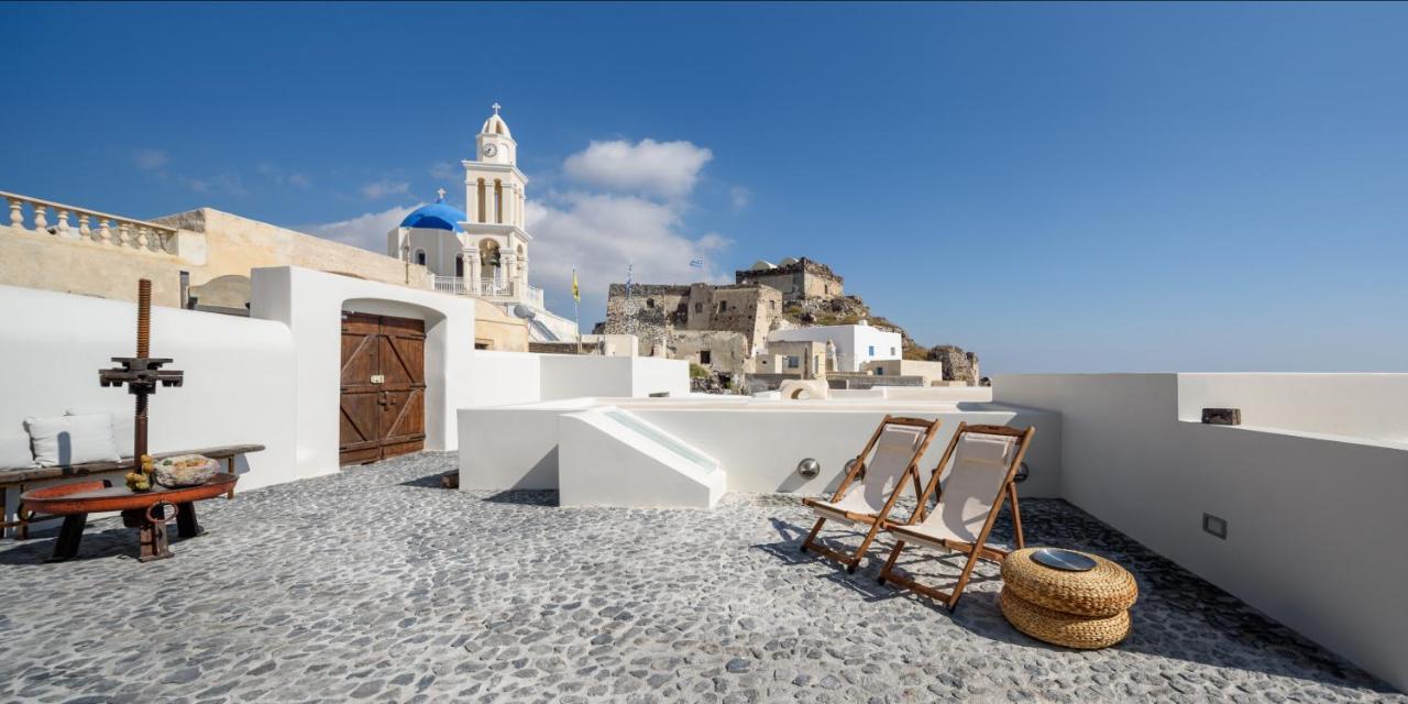 Villa Di Capo - Santorini Old Winery Luxury Villas Akrotiri  Exterior photo